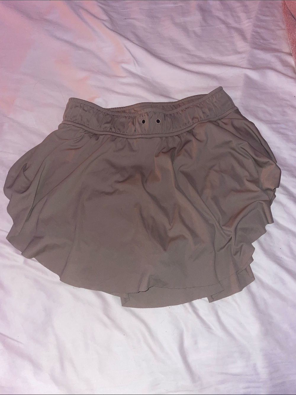 Free People taupe skort